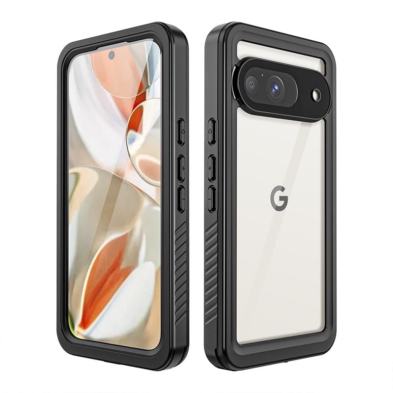 Pixel 9 - Coque d'extérieur Redpepper FS Series avec protection anti-poussière et caches pour ports, noire – 2