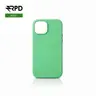 iPhone 15 Pro - Custodia in silicone verde menta a tinta unita