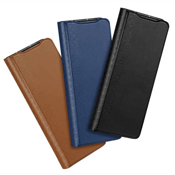 Samsung Galaxy Z Fold 5 - Dux Ducis Bril Series brun – 2