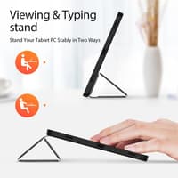 Samsung Galaxy Tab A9 8,7″ - Dux Ducis - Domo series Flip-Etui schwarz – Bild 4