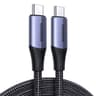 UGREEN - USB-C to USB-C 240W Fast Charging Woven Cable, US355 1m, Black