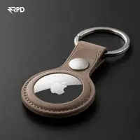 Porte-clés AirTag - RPD Coque aspect sergé tissé, Marron – Bild 4