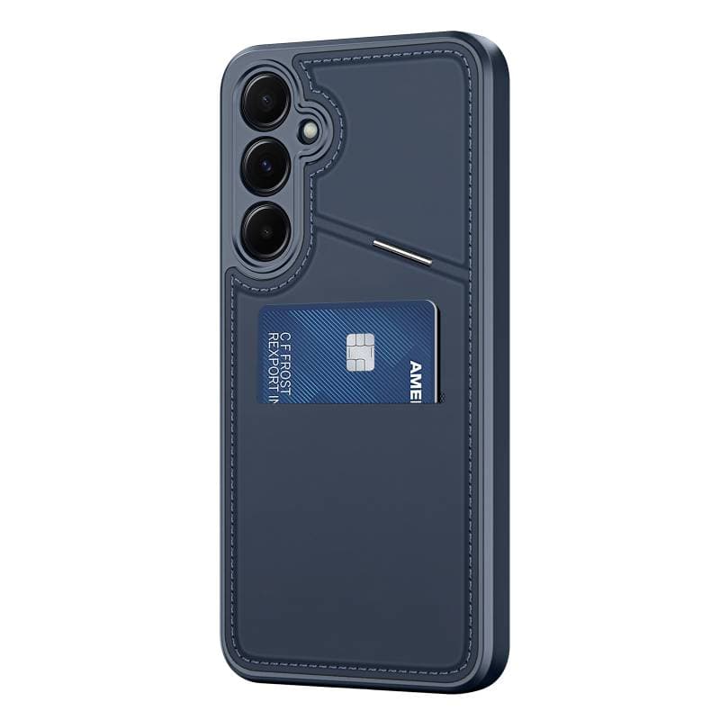 Dux Ducis - A15 5G/4G - Rafi II Hülle mit Kickstand & Kartenfächern, Blau