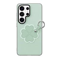 Samsung Galaxy S26 Ultra - Dux Ducis - Luvy Series, Love Edition (Lucky Clover), green – Bild 2