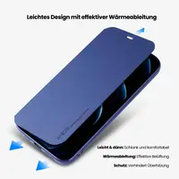 Samsung Galaxy S9 Plus - X-Level FIBColor Flip Wallet Etui, similicuir, 360° protection circulaire, or – Bild 7