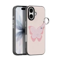 iPhone 17 - Dux Ducis - Luvy Series, Love Edition (Schmetterling), pink – Bild 1
