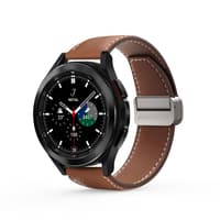 Galaxy Watch - Cinturino DUX Gadget Series in vera pelle (22 mm), versione YA marrone – Bild 1