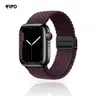 RPD Magnos Magnet Armband Nylon Geflochten für Apple Watch 38/40/41/42mm - Tiefkirsch