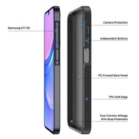 Samsung Galaxy A17 5G/A26 5G/A16 4G/A16 5G - Dux Ducis Yind Series, noir – Bild 3