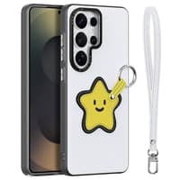 Samsung Galaxy S26 Ultra - Dux Ducis - Luvy Series, Love Edition (Yellow Star), white – Bild 1