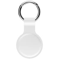 AirTag cover - iCarer silicone key fob, white (XYSK001-WH) – Bild 3
