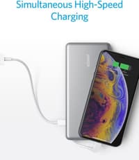 ANKER Powerbank 10.000mAh + Lighnting cable PowerCore Pro, silver – Bild 3