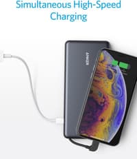 ANKER Powerbank 10.000mAh + Lighnting cable PowerCore Pro, black – Bild 4