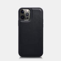 iPhone 11 Pro Max - Nappa Echtleder Wallet Case (2 in 1) RIX1112-BK, schwarz – Bild 3