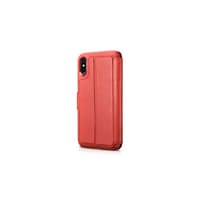 iPhone X/XS iCarer Detachable PU Leather Wallet Case red – Bild 2
