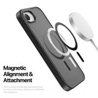 iPhone 16e/17e - Serie Dux Ducis Yind con Magsafe in nero – Bild 5