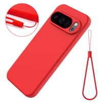Google Pixel 10 Pro XL - Silikon Schutzhülle, Rot – Bild 3