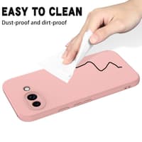 Google Pixel 9a- Silikonhülle pink – Bild 7