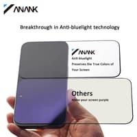 ANANK 2.5D Transparent Anti-Blue-Light Edition - Anti-blue light armored glass for iPhone 12 Mini – Bild 4