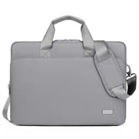 Okade - MacBook / Laptop Case, 15.6-16 inch - Padded Notebook Sleeve with Shoulder Strap, T69, Gray – Bild 1