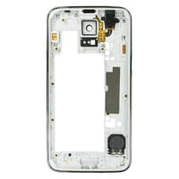 Samsung Galaxy S5 Mittelrahmen silber, neu, original – Bild 1