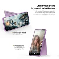 Dux Ducis - Galaxy S25 Edge - Rafi II Magnetic Case with Kickstand & Card Slots, Purple – Bild 7