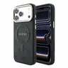 iPhone 18 Pro Max / 17 Pro Max – Guess Hülle aus PU-Leder mit MagSafe, Schwarz GUHMP18XP4MSEGCK