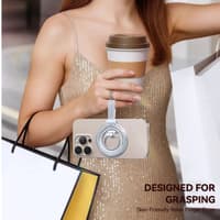 Joyroom - Magnetic ring holder for smartphones, white – Bild 5