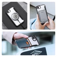 iPhone 16e/17e - Dux Ducis Skin X Pro Series con funzione Magsafe nero – Bild 4