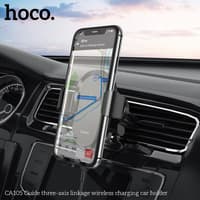 Hoco CA105 Supporto per auto di ricarica wireless con collegamento a tre assi, nero – Bild 7