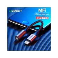 Ugreen - Lightning to 3.5 mm jack adapter MFi (US211 / 30756), black – Bild 2