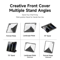 iPad Pro 11 (2024/2025) - Dux Ducis Magi Series, stand-up flip case, gray – Bild 5