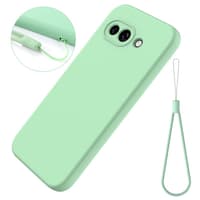 Google Pixel 9a - Custodia protettiva in silicone, verde – Bild 3
