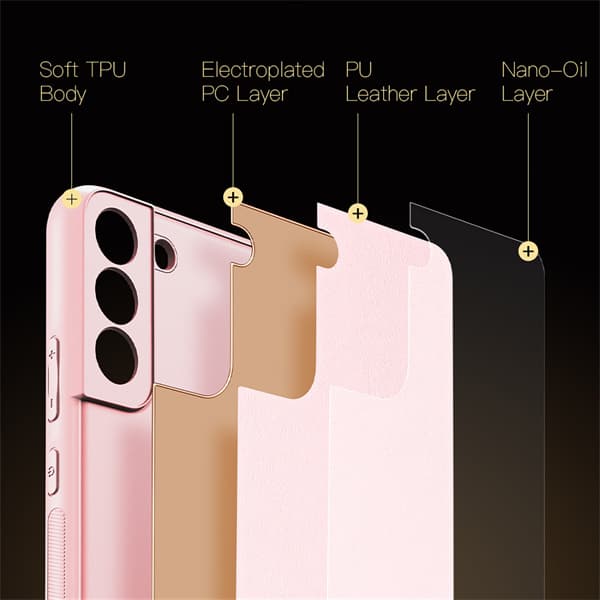DUX DUCIS Yolo Case in Rot für das S22 Plus – 4