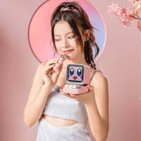 Divoom - DitooMic- 8 Bit Pixel Art Speaker - Bluetooth - Karaoke & Voice Morphing - Pink – Bild 3