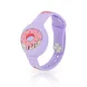 Bracelet AirTag - RPD Bracelet en silicone galbé (Requin), Gris