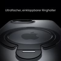 Apple Phone 16e - Étui Magsafe Stand Titanium Naturel – Bild 8