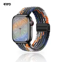 RPD Magnos Cinturino Magnetico Nylon per Apple Watch 44/45/46/49mm - Blu Denim – Bild 1