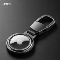 Porte-clés AirTag - RPD Coque métallique, fermeture magnétique, Noir – Bild 3
