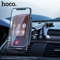 Hoco CA75 Supporto magnetico di ricarica wireless per auto, nero – Bild 8