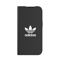 Apple iPhone 13 Pro - Adidas OR Trefoil Booklet Case PU, Black-White – Bild 3