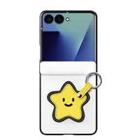 Galaxy Z Flip8 - Dux Ducis - Luvy Series, Love Edition (Yellow Star), white – Bild 2