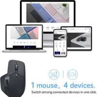 rapoo - MT760 - Souris Bluetooth - Souris sans fil, noire – Bild 2