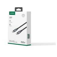 UGREEN - USB-C to USB-C 240W Fast Charging Woven Cable, US535 1m, Space Gray – Bild 3
