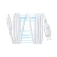 Baseus - PicoGo Series - Magnetic fast charging cable USB-C to USB-C, 240W 1m, moon white (P10376800211-00) – Bild 8