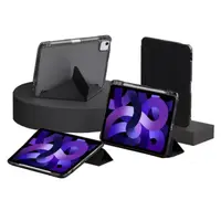 Mutural - iPad Air 11 (M2/M3), iPad Air 4/5, iPad Pro 11 (4e / 3e / 2e génération) Étui Clear-Pro, Noir – Bild 1