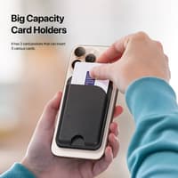 Serie iPhone 12/13/14/15/16 . Dux Ducis Supporto magnetico per portafoglio in pelle con MagSafe, nero – Bild 8