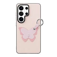 Samsung Galaxy S26 Ultra - Dux Ducis - Luvy Series, Love Edition (Schmetterling), pink – Bild 2