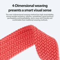 Galaxy Watch - DUX Mix Pro Version Strap (20MM) - Red – Bild 9