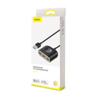 Baseus - 4-in-1 USB HUB adapter, 1m, black (CAHUB-AY01) – Bild 6